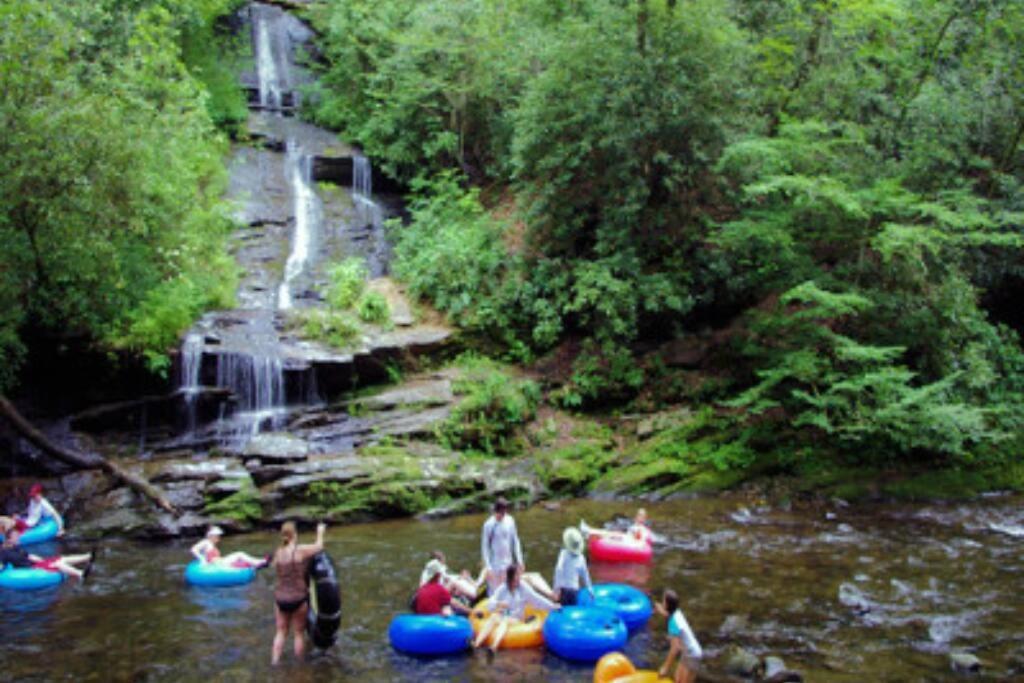 Honeymoon Getaway In Woods Near Noc And Smoky Mtn Rr Villa Bryson City Exterior photo